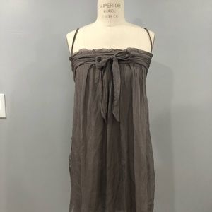 Chiffon Spaghetti Strap Dress